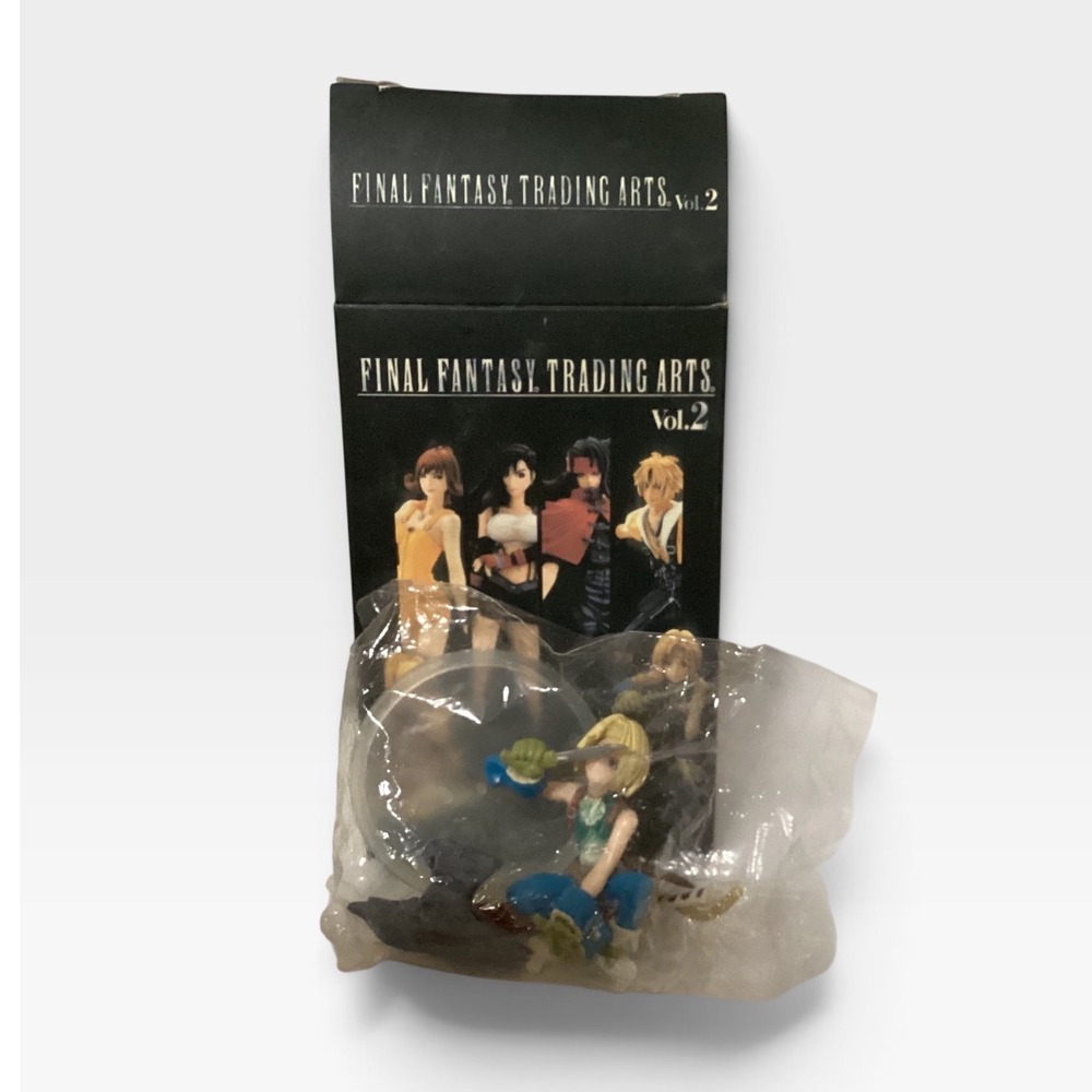 Final Fantasy Trading Arts Vol 2 Zidane Tribal Figure FFIX Square Enix Sealed
